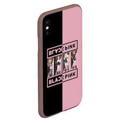 Чехол для iPhone XS Max матовый Blackpink - фото 2