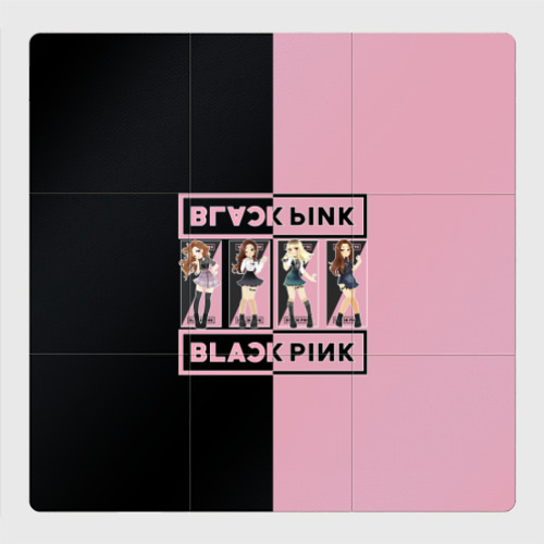 Магнитный плакат 3Х3 Blackpink