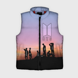 Женский жилет утепленный 3D BTS on the Sunset