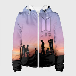 Женская куртка 3D BTS on the Sunset