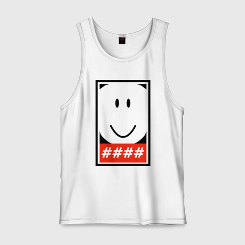 Мужская майка хлопок Roblox Ruben Sim T-Shirt, цвет белый