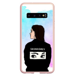Чехол для Samsung Galaxy S10 Саша Грей art