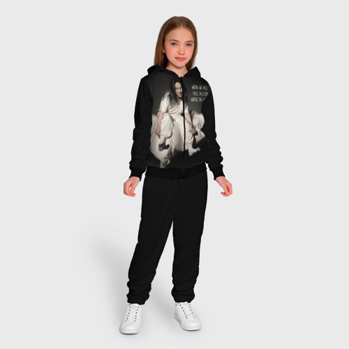 Детский костюм 3D Billie Eilish, цвет черный - фото 5