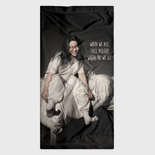 Бандана-труба 3D Billie Eilish, цвет 3D печать - фото 7