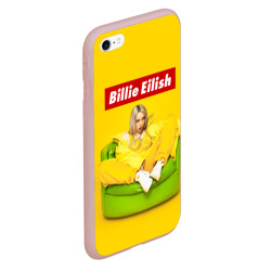 Чехол для iPhone 6Plus/6S Plus матовый Billie Eilish - фото 2