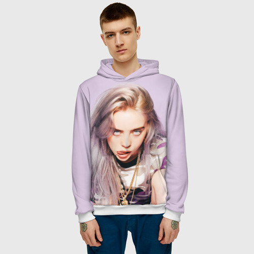 Мужская толстовка 3D Billie Eilish - фото 3