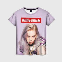 Женская футболка 3D Billie Eilish