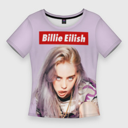 Женская футболка 3D Slim Billie Eilish