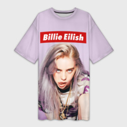 Платье-футболка 3D Billie Eilish