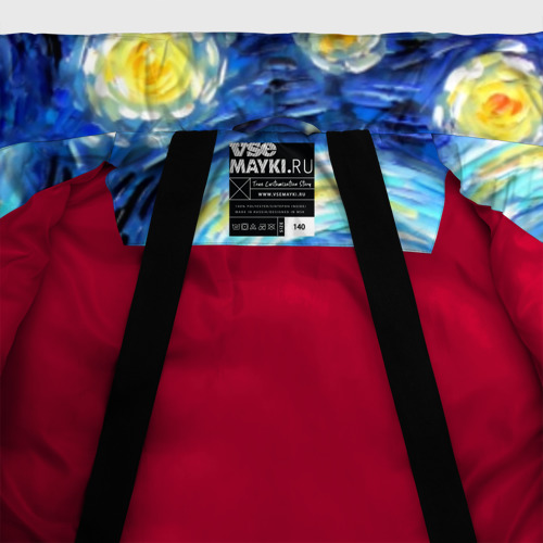 Зимняя куртка для мальчиков 3D Искусство, цвет красный - фото 7