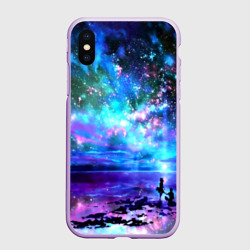 Чехол для iPhone XS Max матовый Романтика