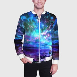 Мужской бомбер 3D Романтика - фото 2