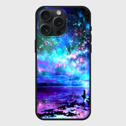 Чехол силиконовый для Apple iPhone 15 Pro Мax матовый Романтика