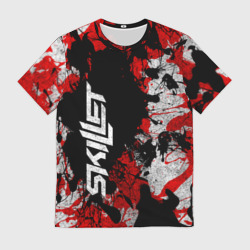 Мужская футболка 3D Skillet