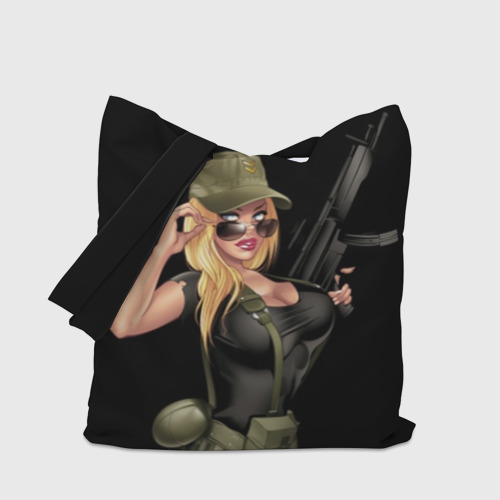 Шоппер 3D Sexy army girl - фото 4