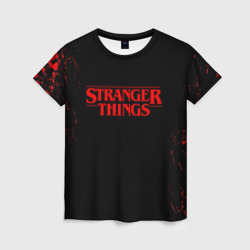 Женская футболка 3D Stranger things