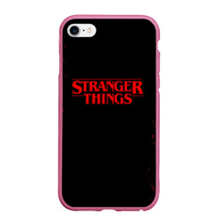 Чехол для iPhone 6/6S матовый Stranger things
