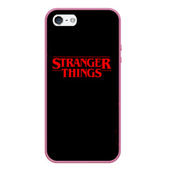 Чехол для iPhone 5/5S матовый Stranger things