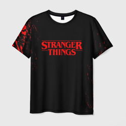 Мужская футболка 3D Stranger things