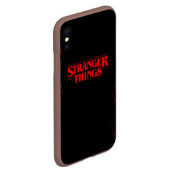 Чехол для iPhone XS Max матовый Stranger things - фото 2