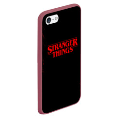 Чехол для iPhone 5/5S матовый Stranger things - фото 2