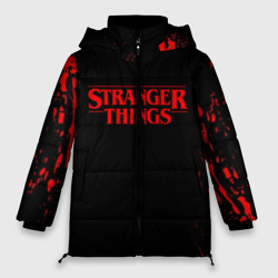 Женская зимняя куртка Oversize Stranger things