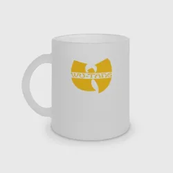 Кружка матовая стеклянная Wu tang clan
