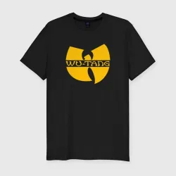 Мужская футболка хлопок Slim Wu tang clan