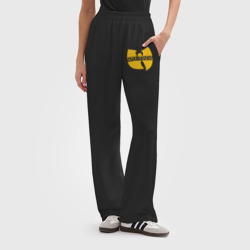 Женские брюки oversize без начеса хлопок Wu tang clan - фото 2