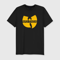 Wu tang clan – Мужская футболка хлопок Slim с принтом купить