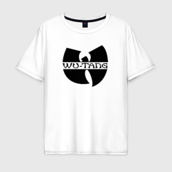 Мужская футболка хлопок Oversize Wu tang clan