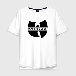 Мужская футболка хлопок Oversize Wu tang clan