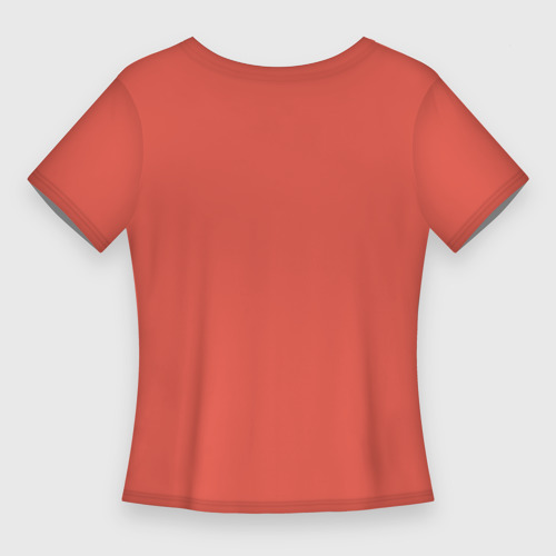 Женская футболка 3D Slim DeLorian, цвет 3D печать - фото 2