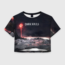 Женская футболка Crop-top 3D Dark Souls