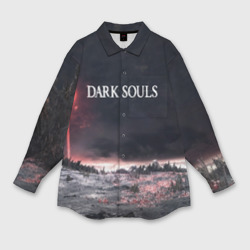 Мужская рубашка oversize 3D Dark Souls