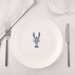 Набор: тарелка + кружка You are my lobster - фото 2