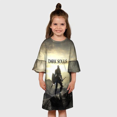 Детское платье 3D Dark Souls, цвет 3D печать - фото 4