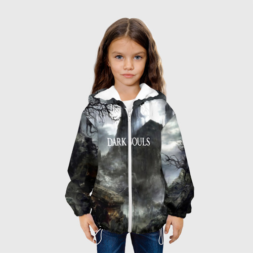 Детская куртка 3D DARK SOULS, цвет белый - фото 4