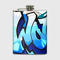 Фляга Wow graffiti