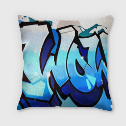 Подушка 3D Wow graffiti