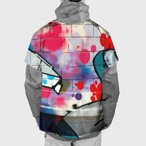 Накидка на куртку 3D graffiti , цвет 3D печать - фото 2