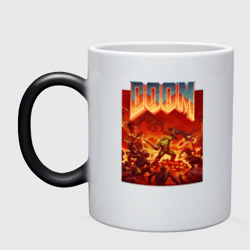 Кружка хамелеон Doom