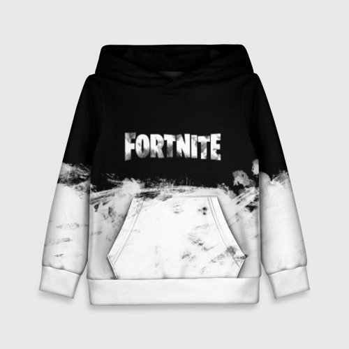 Детская толстовка 3D Fortnite, цвет белый