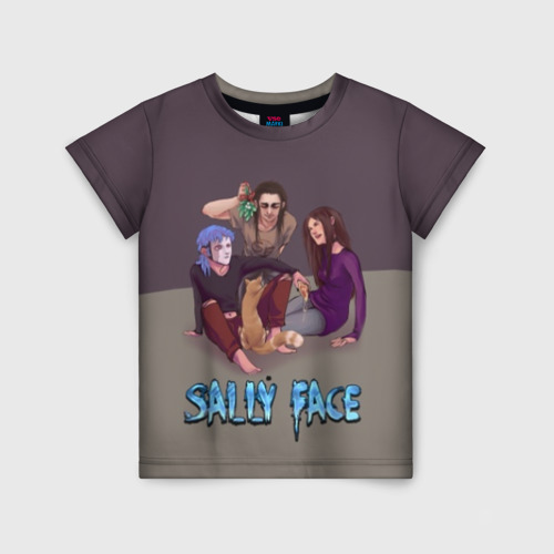 Детская футболка 3D Sally Face, цвет 3D печать