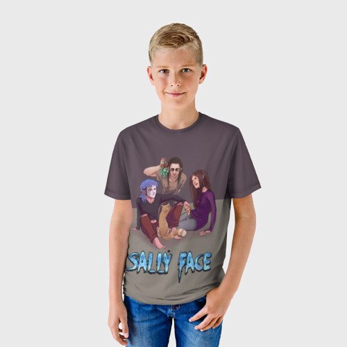 Детская футболка 3D Sally Face, цвет 3D печать - фото 3