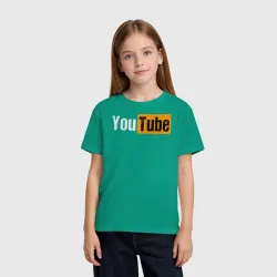 Детская футболка хлопок YouTube - фото 2