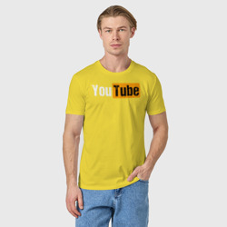 Мужская футболка хлопок YouTube - фото 2