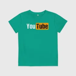Детская футболка хлопок YouTube
