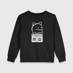 Детский свитшот хлопок Poro - feed me