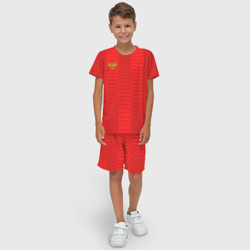 Детский костюм с шортами 3D Форма Спартака - фото 2
